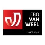 Logo van Ebo van Weel, een machinefabrikant gevestigd in Rhoon
